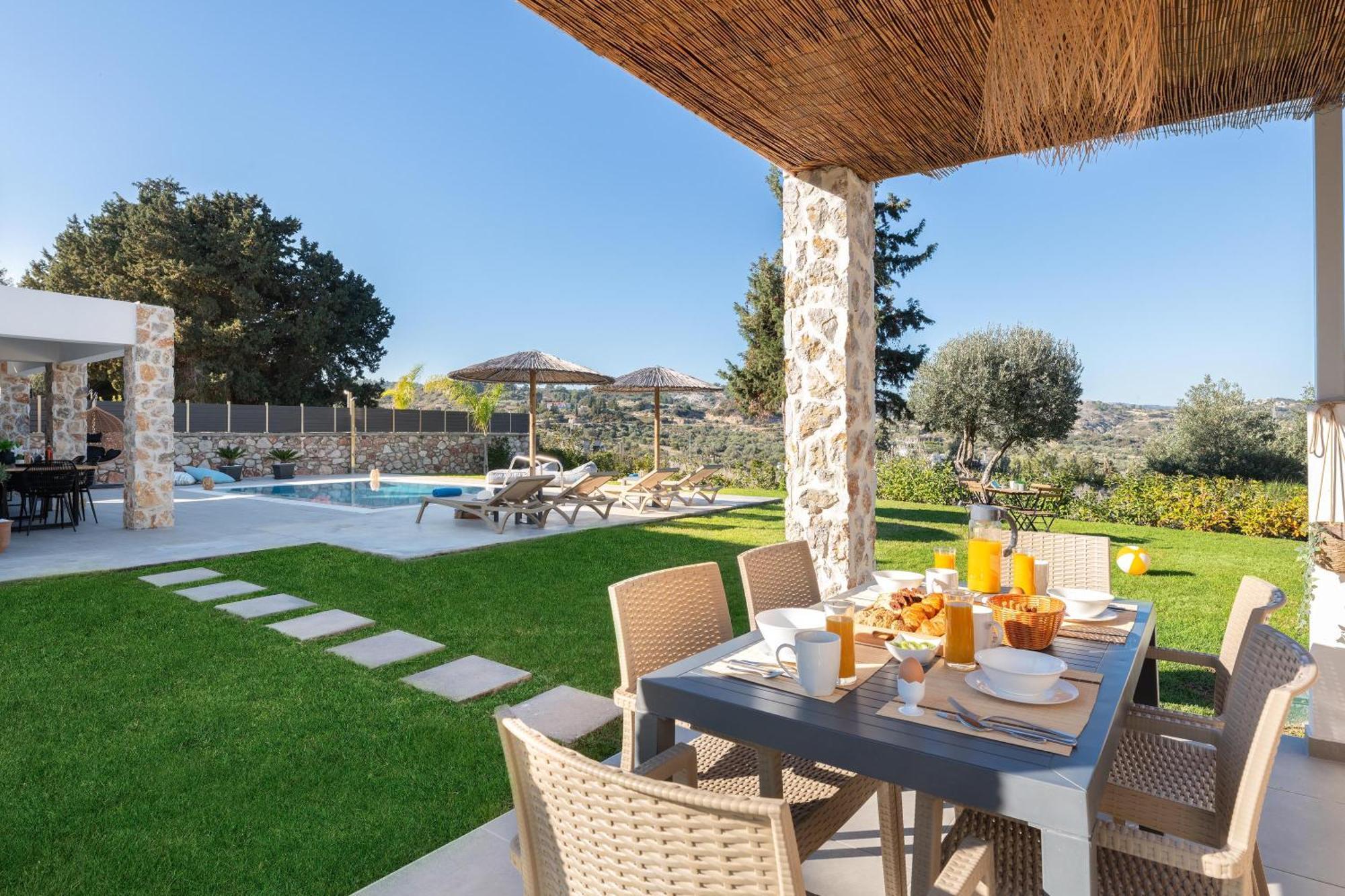 Aiora Luxury Villas Afandou Exterior foto