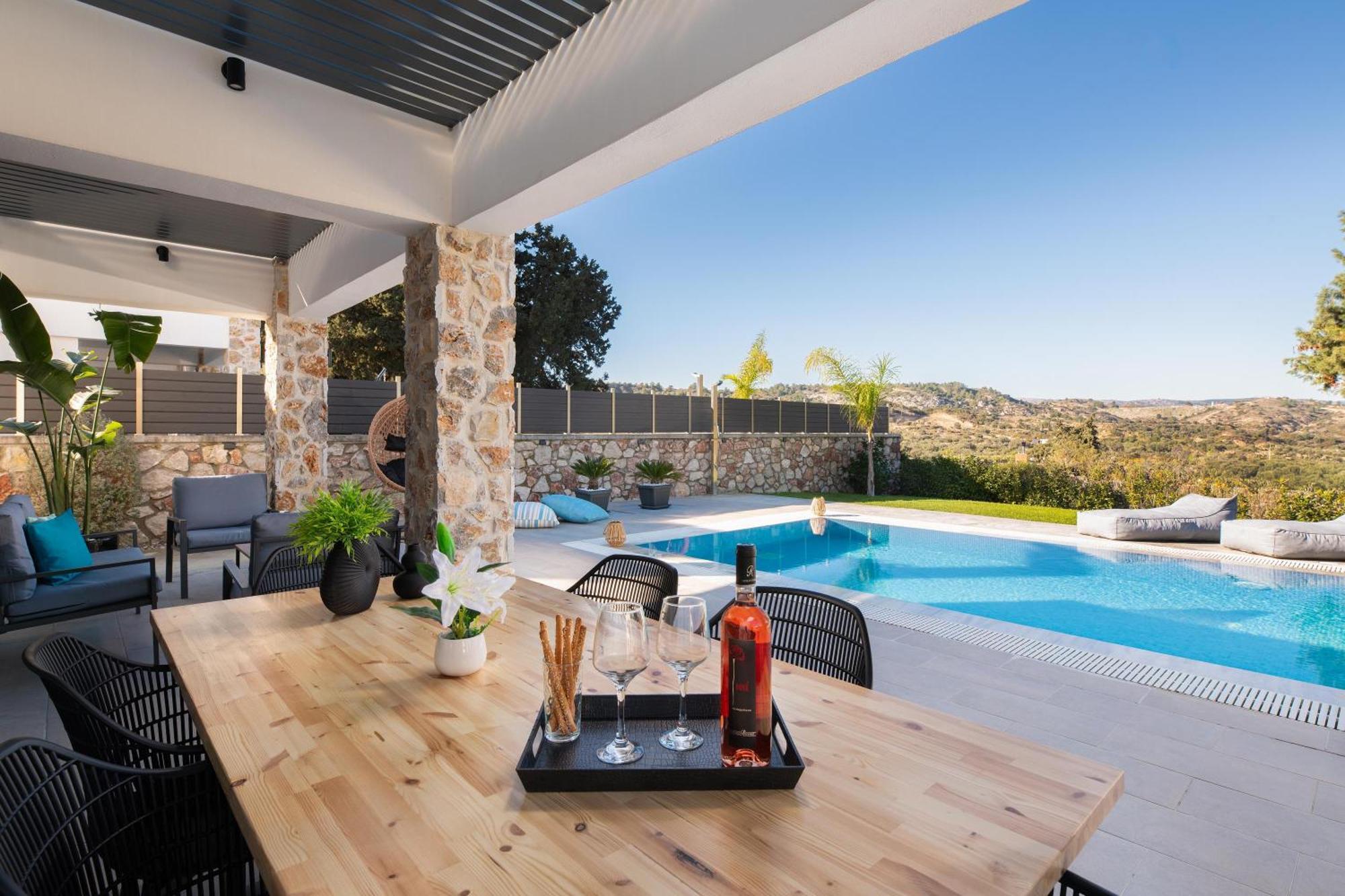 Aiora Luxury Villas Afandou Exterior foto