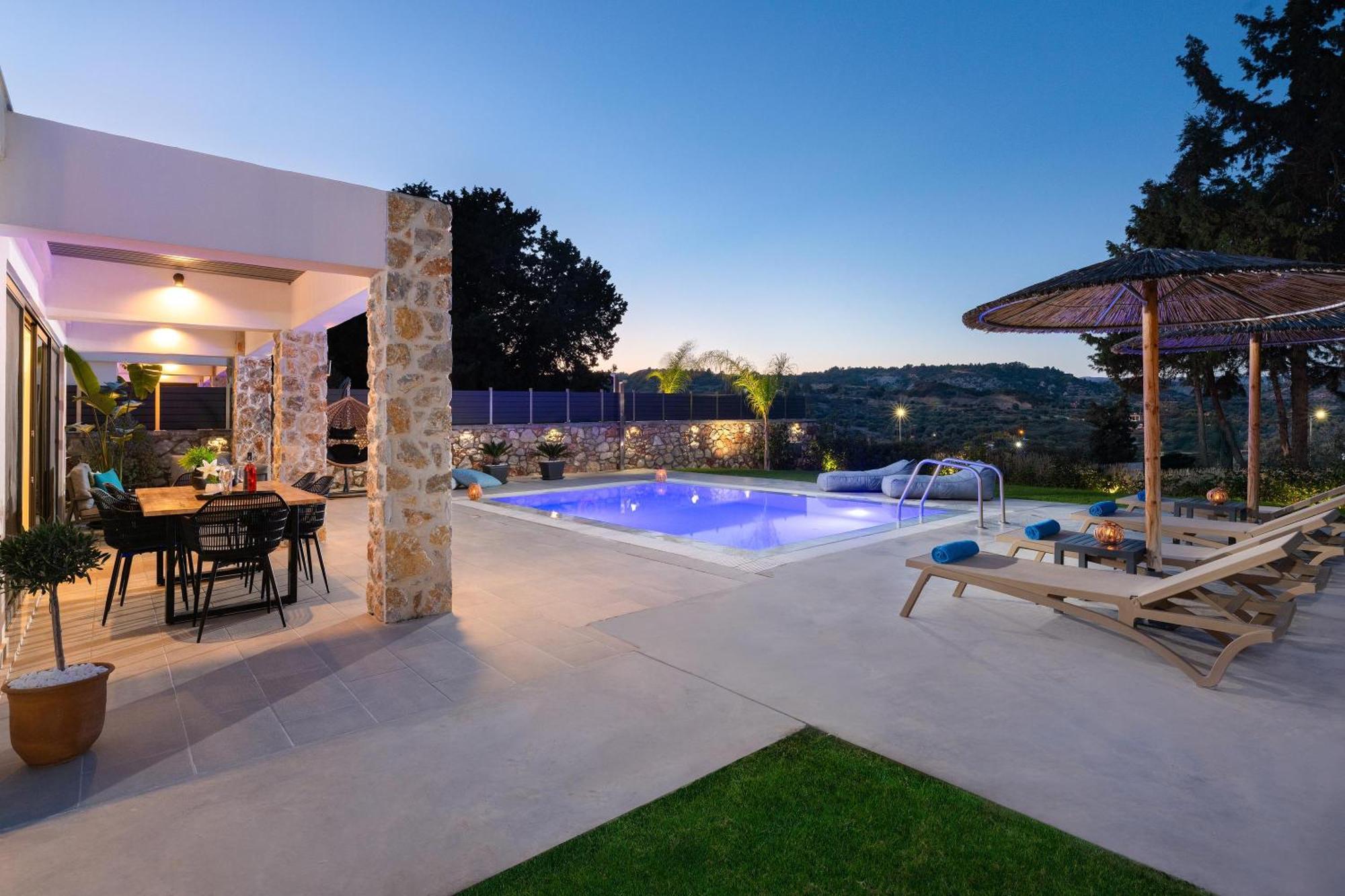 Aiora Luxury Villas Afandou Exterior foto