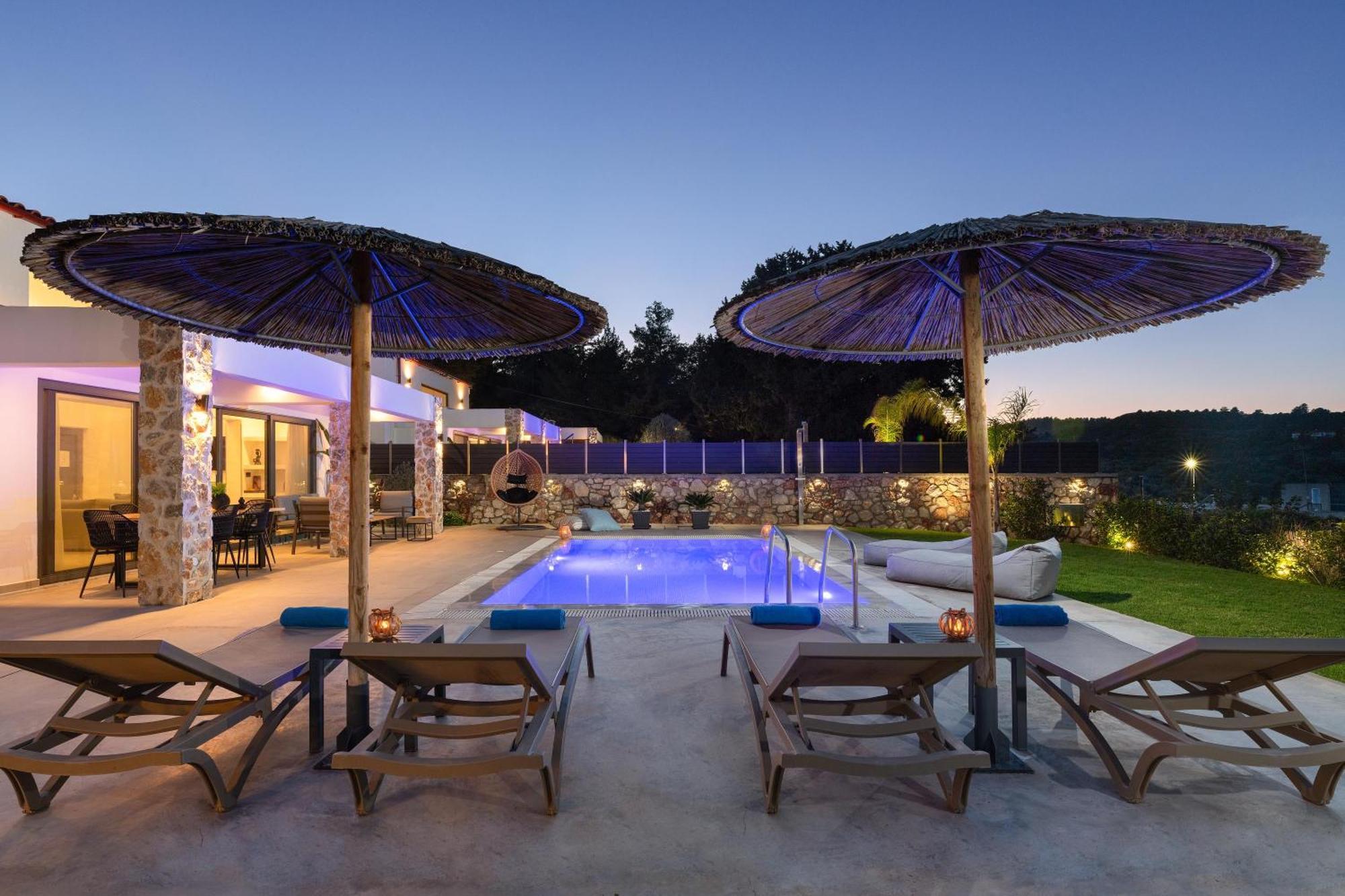 Aiora Luxury Villas Afandou Exterior foto